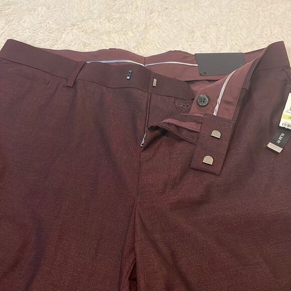 INC International Concepts- NWT “Milan” Slim Fit Straight Leg Pants 30W 32L - Picture 8 of 10